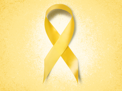 Imagem mostra símbolo do Setembro Amarelo