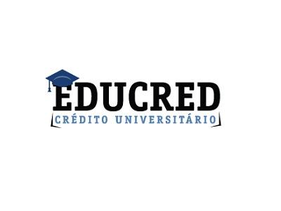 Imagem mostra logo Educred